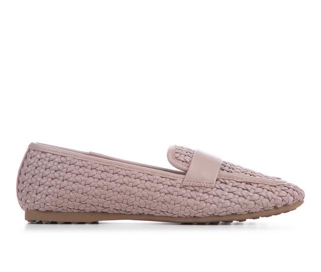 Women's Vintage 7 Eight Sibbell Flats in Mauve color