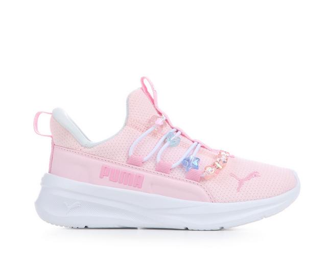 Girls' Puma Little Kid One4All 2.0 Running Shoes in Pink/Blue/White color
