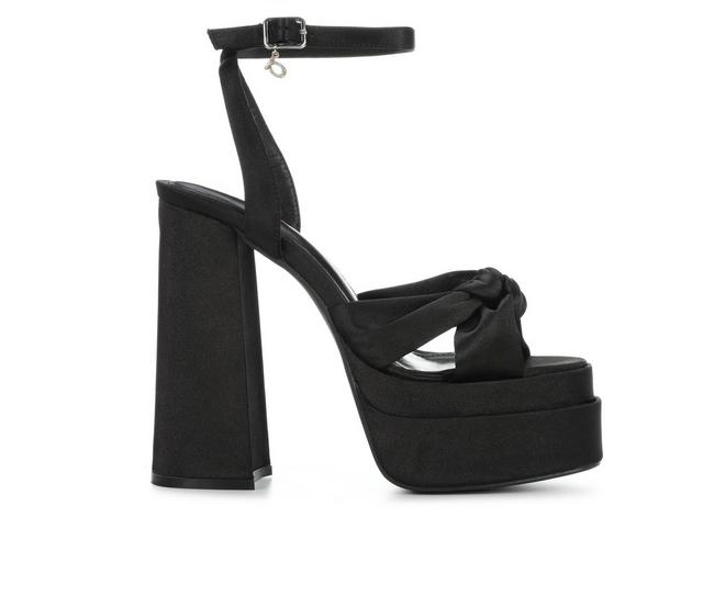 Women's Bebe BBHWW0070 Dress Sandals in Black color
