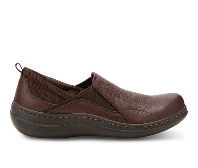 Women's Eastland Wren Slip-on Shoes in Brown color