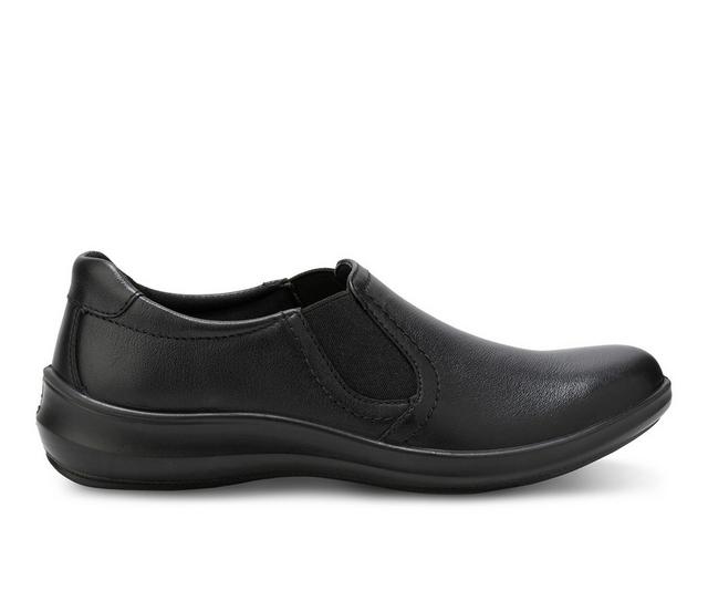 Women's Eastland Fiddle Slip-On Shoes in Black color