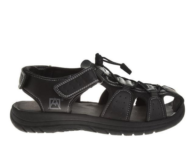 Men's Avalanche Fisherman Sandal Outdoor Sandals in Black color