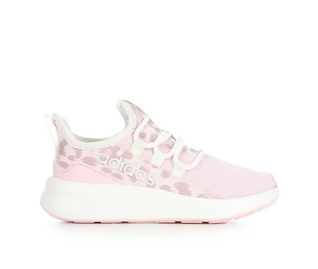 Girls' Adidas Little Kid & Big Kid Lite Racer Adapt 8.0 Running Shoes in White/Pink/Pnk color