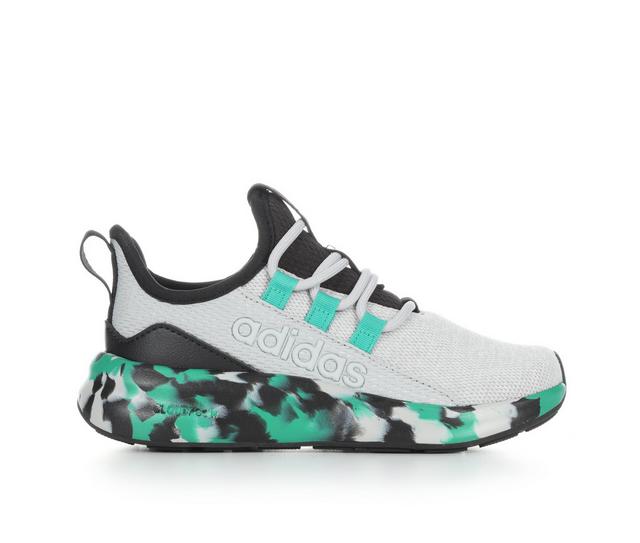 Kids' Adidas 8.0 Running Shoes Running Shoes in Gry/Green/Blk color