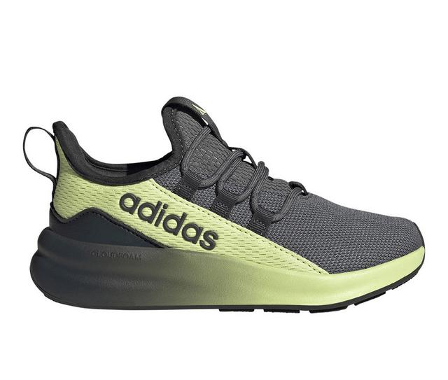 Kids' Adidas 8.0 Running Shoes Running Shoes in Carbon/Gry/Yllw color