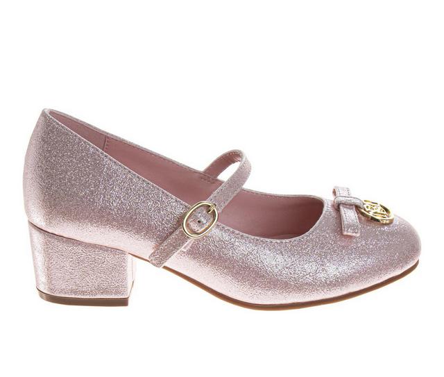 Girls' Badgley Mischka Little Kid & Big Kid Bright Sparkle Dress Shoes in Pink color