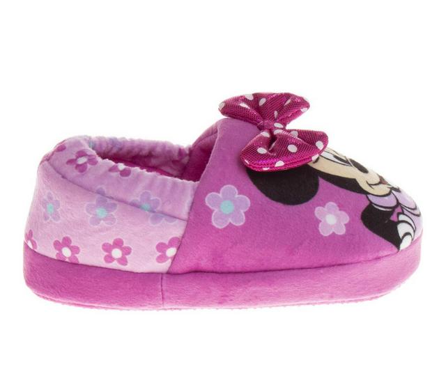 Disney Toddler & Little Kid Minnie Mouse Slipper in Pink color