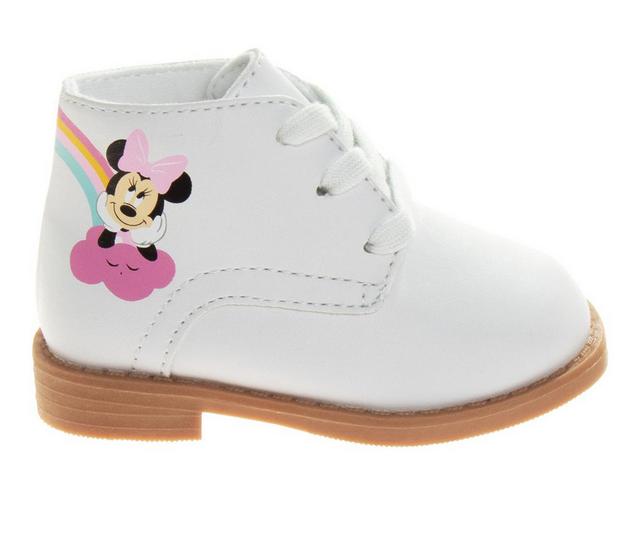 Girls' Disney Infant & Toddler Minnie Mouse Casual Shoes in White color