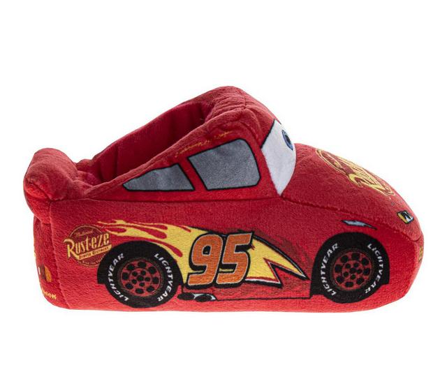 Disney Toddler & Big Kid McQueen Slippers in Red color