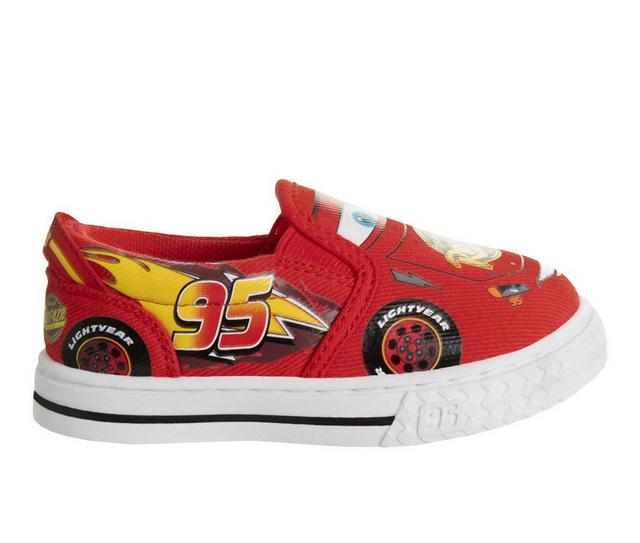 Boys' Disney Toddler & Little Kid Lightning McQueen Sneakers in Red color