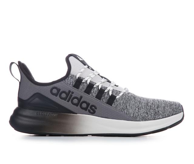 Men's Adidas Lite Racer Adapt 8.0 Sneakers in Grey/Black Fade color
