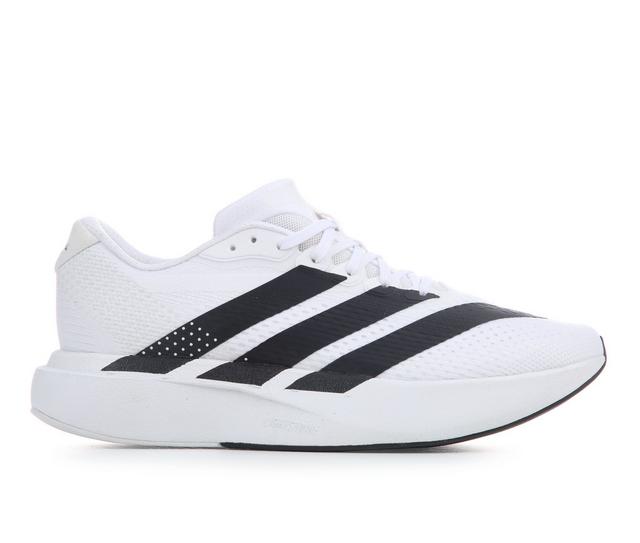 Men's Adidas Men's Adizero Pacer Running Shoes in White/Black color
