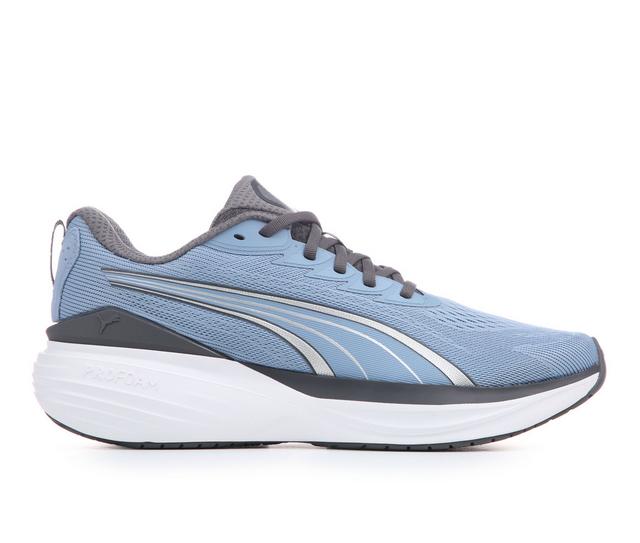 Men's Puma Scend Pro 3 Running Shoes in Blue/Grey/White color