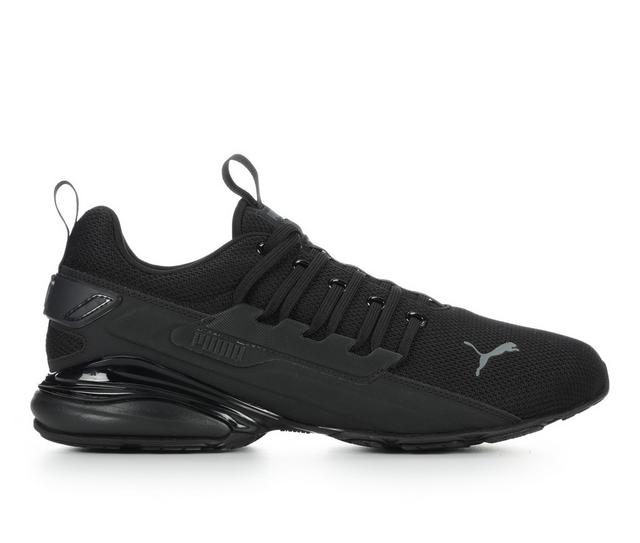 Men's Puma Axelion 2 Sneakers in Black/Black color