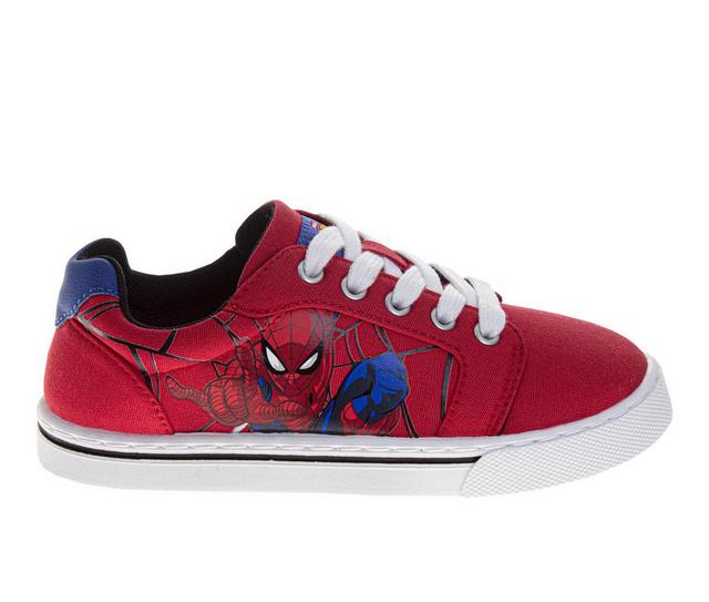Boys' Spiderman Spider Sense Little Kid & Big Kid Spiderman Canvas Sneakers in Red color