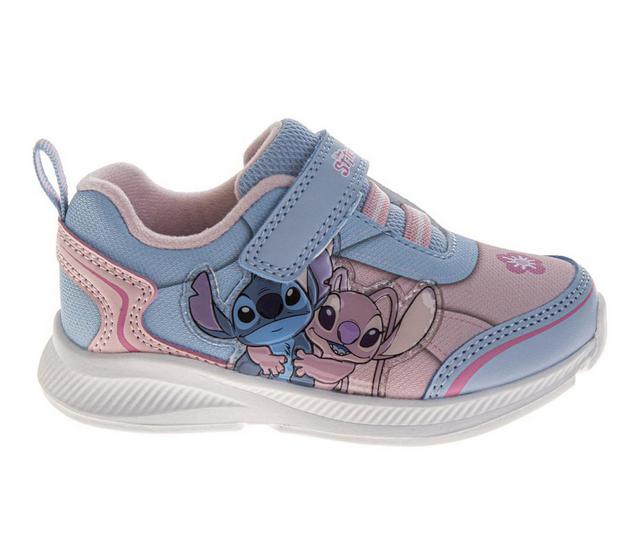 Girls' Disney Lilo + Stitch Girls Sneakers in Blue/Pink color