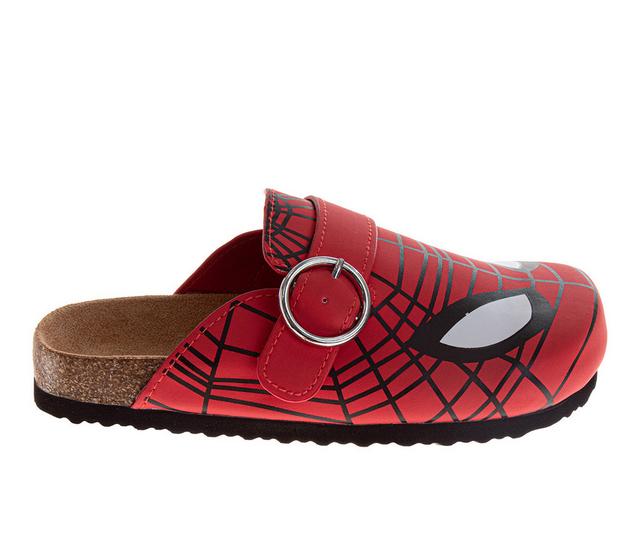 Boys' Spiderman Spider Sense Little Kid & Big Kid Spiderman Mules in Red color