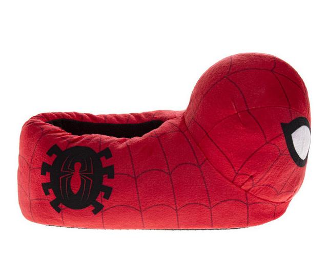 Kids' Spiderman Spider Sense Little Kid & Big Kid Spiderman 3D Plush Slippers in Red color