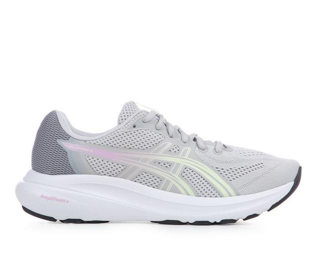 Women's ASICS Gel Contend 10 Running Shoes in Gry/Lilac 020 color