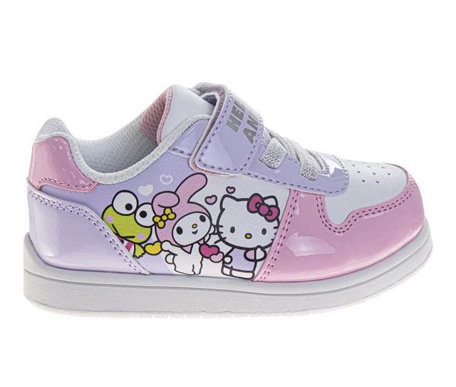 Hello Kitty Hello Kitty Sanrio Hook & Look Sneakers in Pink/Purple color