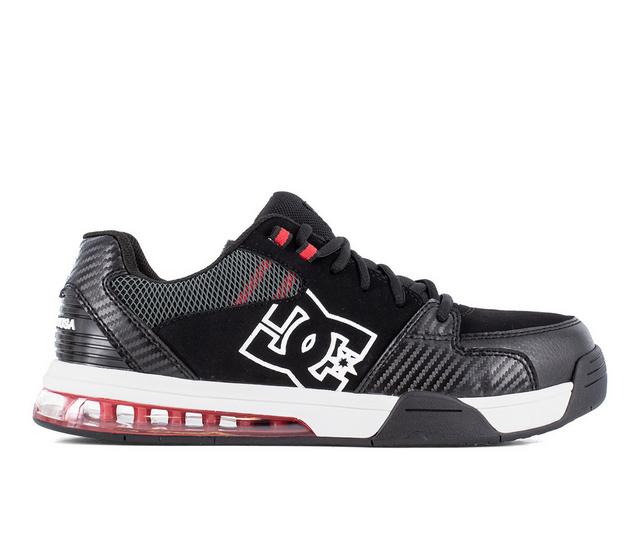 Men's DC Versatile Work Low Top Sneakers Work Shoes in Black color