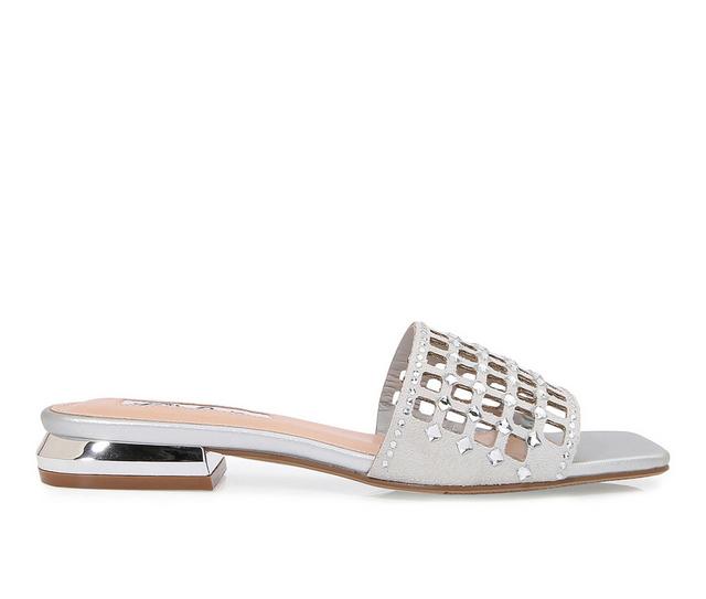 Women's Lady Couture Garden Sandals in Silver color