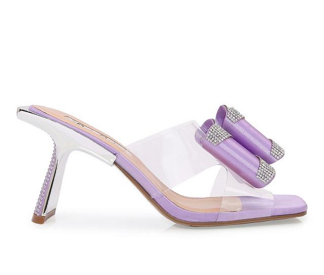Women's Lady Couture Fantasy Dress Sandals in Lavander color