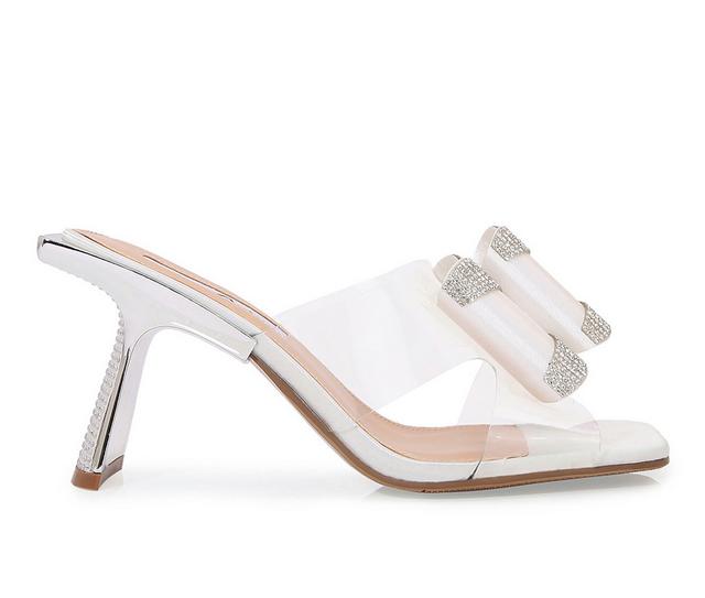 Women's Lady Couture Fantasy Dress Sandals in White color