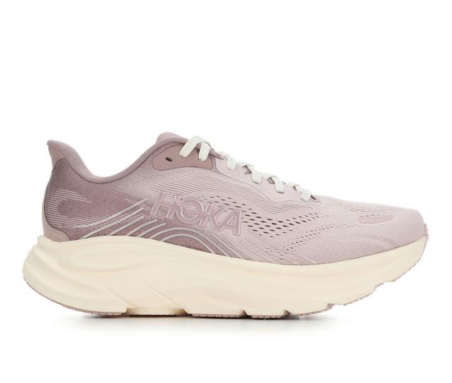 Women's Hoka Clifton 11 Running Shoes in Glimmer Pink color