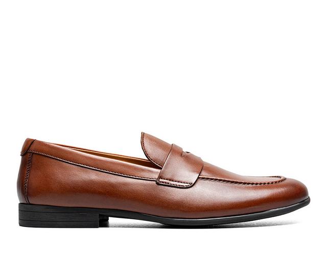 Men's Florsheim Modena Moc Penny Loafers in Cognac color