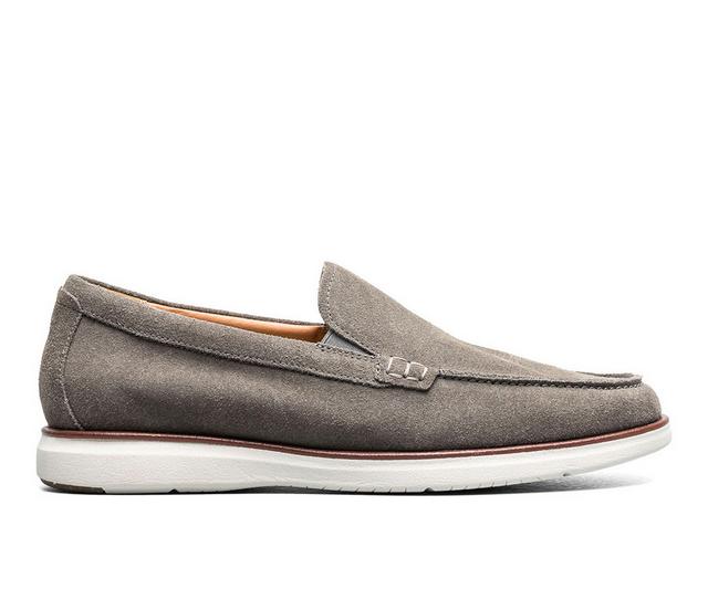 Men's Florsheim Tropics Venetian Loafer Loafers in Gray Suede color