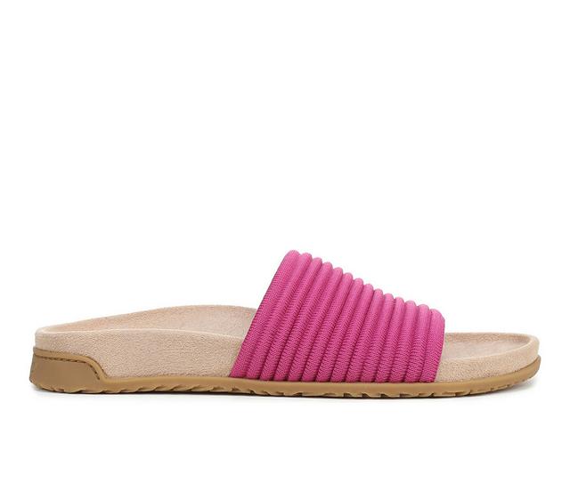 Women's Vionic Evie Knit Sandals in Rose/Violet color