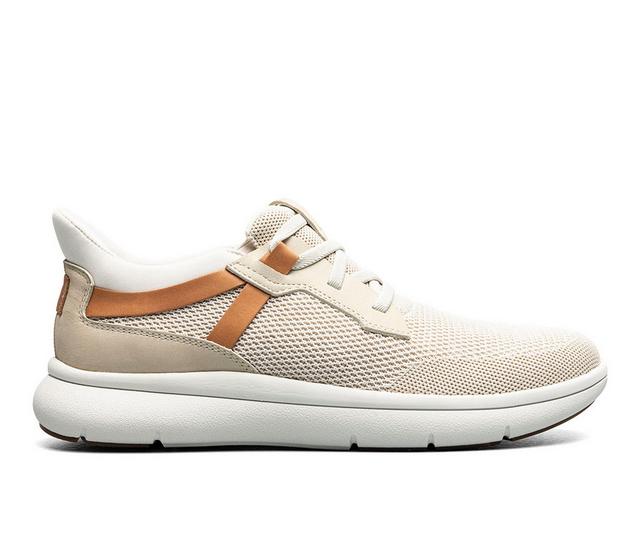 Men's Florsheim Fleet Knit Elastic Lace Slip On Loafers in Ice Knit W color