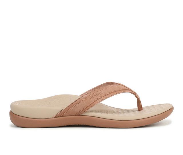 Women's Vionic Tide 2.0 Flip-Flops in Mocha color