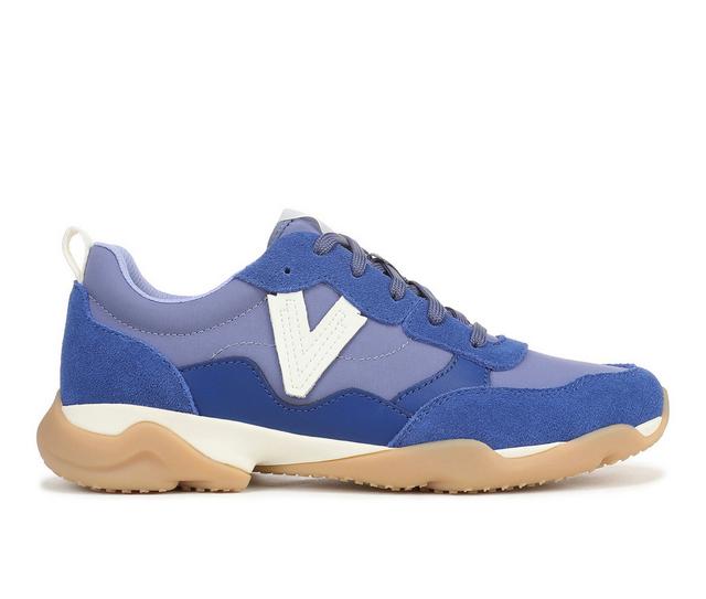 Women's Vionic Walk Slim Glide Sneakers in Blue color