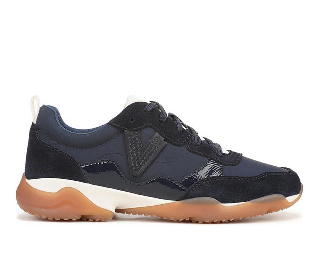 Women's Vionic Walk Slim Glide Sneakers in Navy Blazer color