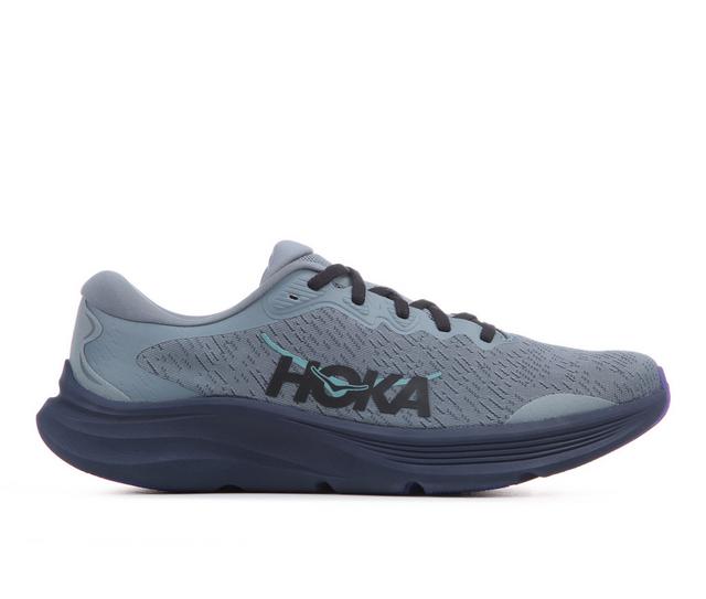 Men's Hoka Solimar 2 Running Shoes in Slate Blue color