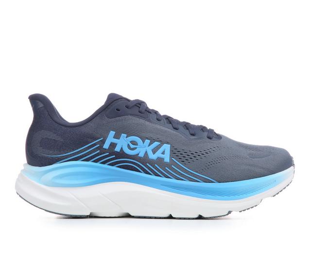 Men's Hoka Clifton 11 Running Shoes in Varsity Navy color