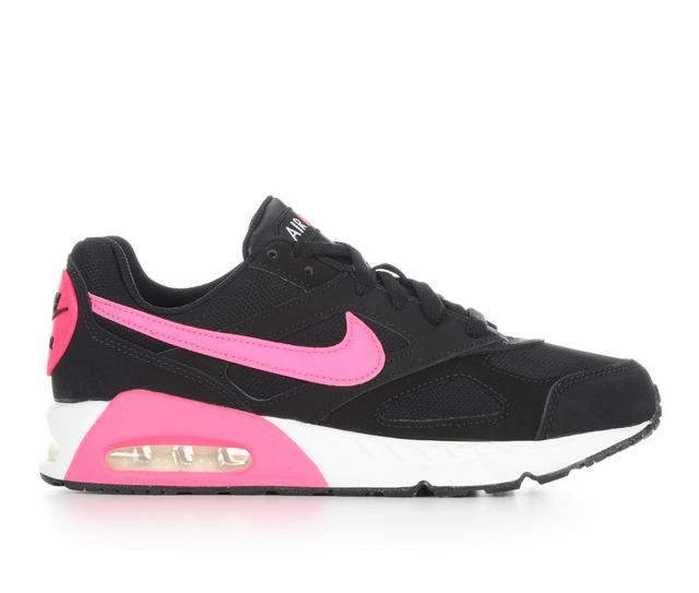 Girls' Nike Air Max Ivo Running Shoes in Black/Pink color