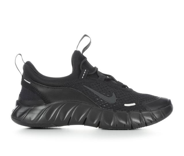 Boys' Nike Little Kid & Big Kid Free Ride Running Shoes in Black/Black color