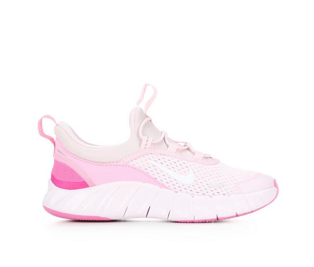 Girls' Nike Little Kid & Big Kid Free Ride Running Shoes in Pink/Pink color