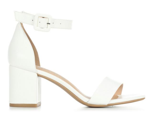 Women's Christina Royale Cake-S Dress Sandals in White PU color
