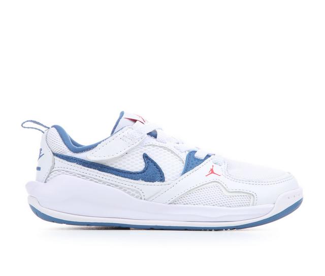 Boys' Jordan Little Kid CMFT Era Sneakers in Wht/Red/TruBlu color