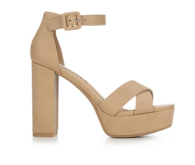 Women's Christina Royale Sandrea Dress Sandals in Natural Nub color