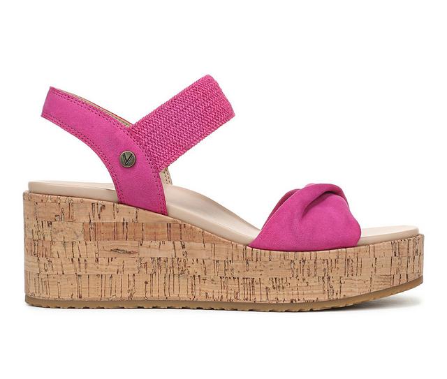 Women's Vionic Darla Wedges in Rose/Violet color