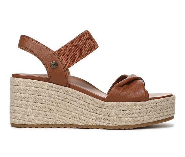 Women's Vionic Darla Wedges in Tan color