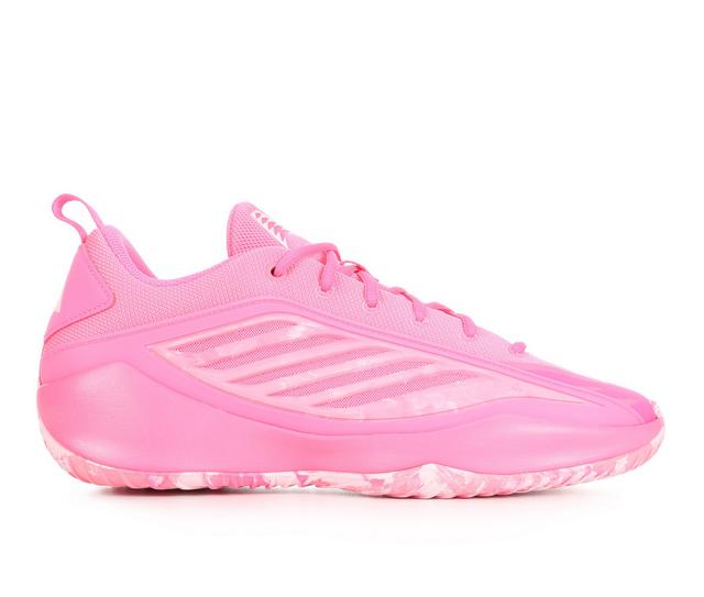 Men's Adidas AE Believe That 1 Basketball Shoes in Pink Marble color