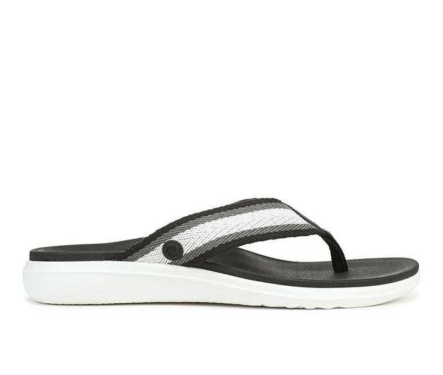 Women's Vionic Indigo Flip-Flops in Black/Multi color