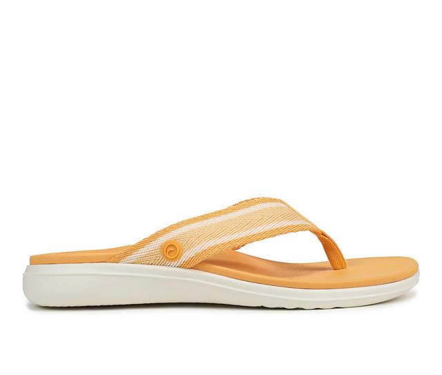 Women's Vionic Indigo Flip-Flops in Amber color