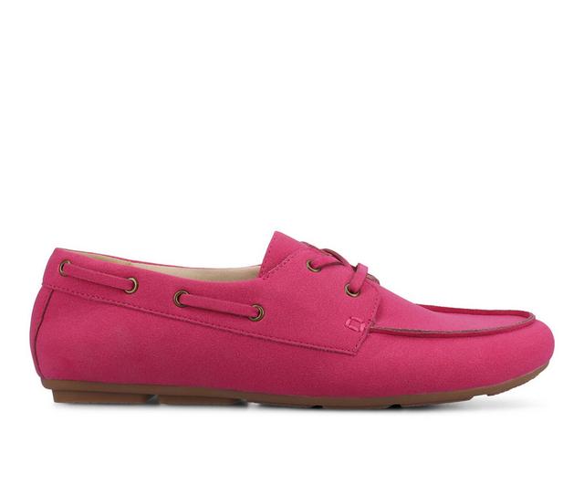 Women's Journee Collection Naomi Loafers in Hot Pink color